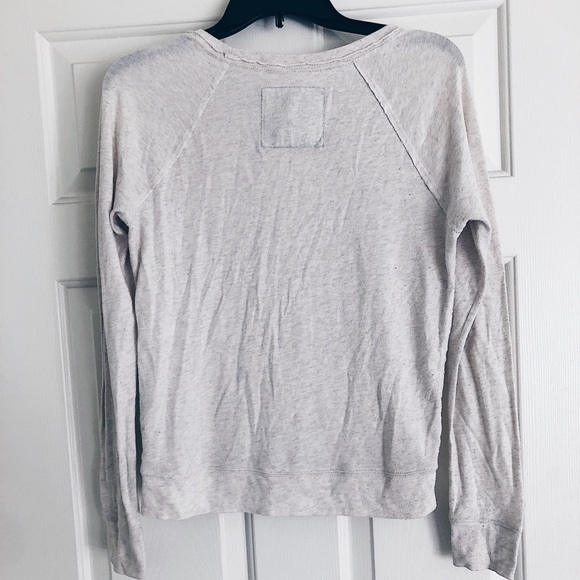 abercrombie long sleeve shirt with lace detail - Picture 2 of 3